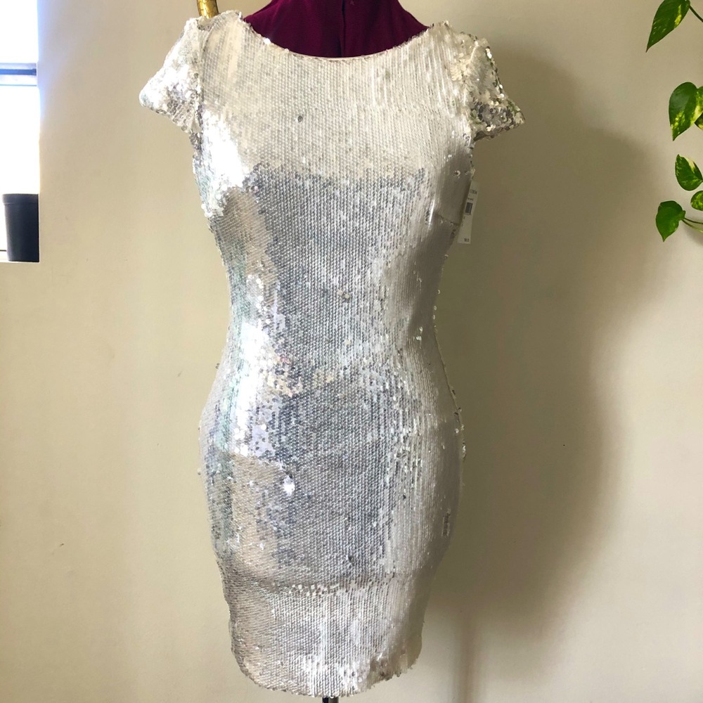 Sparkly mini dress